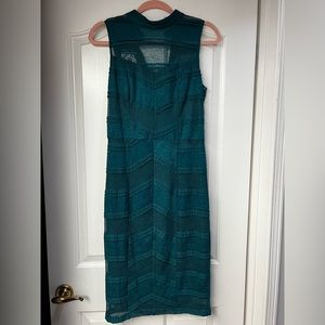 Beautiful teal Bebe dress